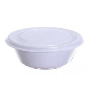 CUMBUCA DE 500ML COM TAMPA (50 UNIDADES)