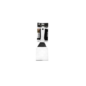 ESPATULA DE COZINHA DEGRAU CB. PLASTICO BRANCO INOX PREMIUM 4