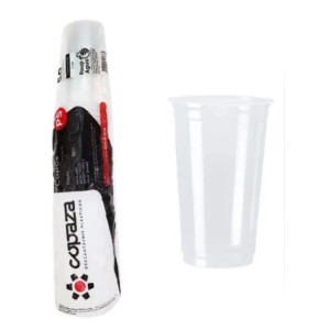 COPODESCARTAVEL 300ML COPAZA TR LISO C/100UN