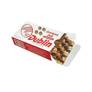 GRAMPOS GALVZ. COBREADOS P/ GRAMPEADOR - MED. 26/6 - CX C/ 5.000 UND - DUBLIN