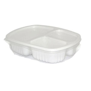 MARMITA 03 DIV. BCA C/TPA TR  -GALVANOTEK - SF-G330- 1150ML- PC.10CJ