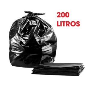 SACO LIXO P4 - 200LT - FD.C/100UN- ESPECIAL RESISTENTE